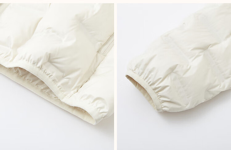 Demana [Milk Ball First Snow] Women's Winter High Warmth 90% Duck Down Quilted Tape Edge Down Jacket 13