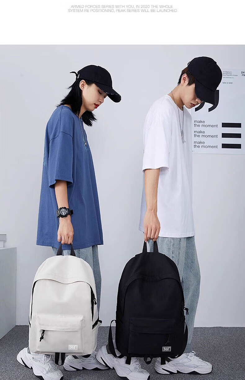 361° Men's Backpack Large Capacity 2025 New Casual Travel Lightweight School Bag for High School and College Students 11