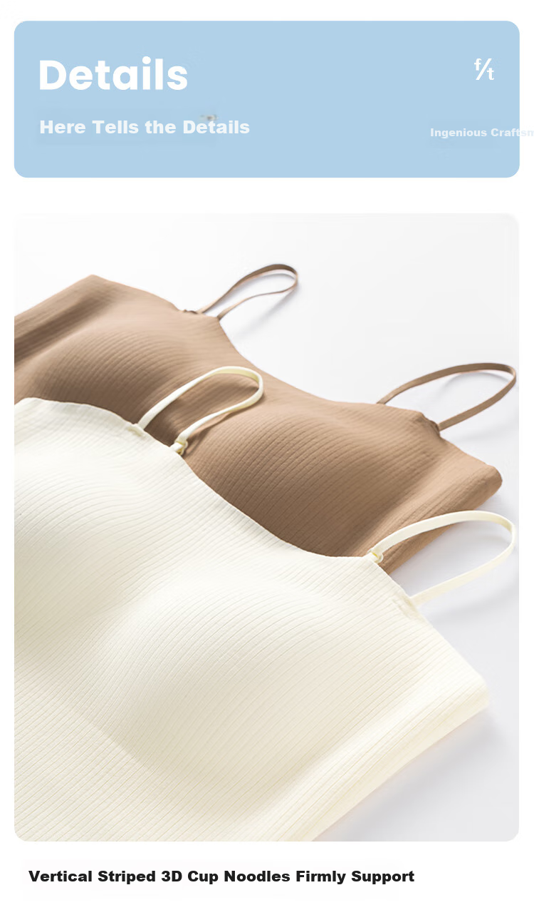 FitonTon Ice Silk Camisole with Chest Pad, Wearable Hyaluronic Acid Cooling Base Layer, Beautiful Back Bra Vest for Women 12