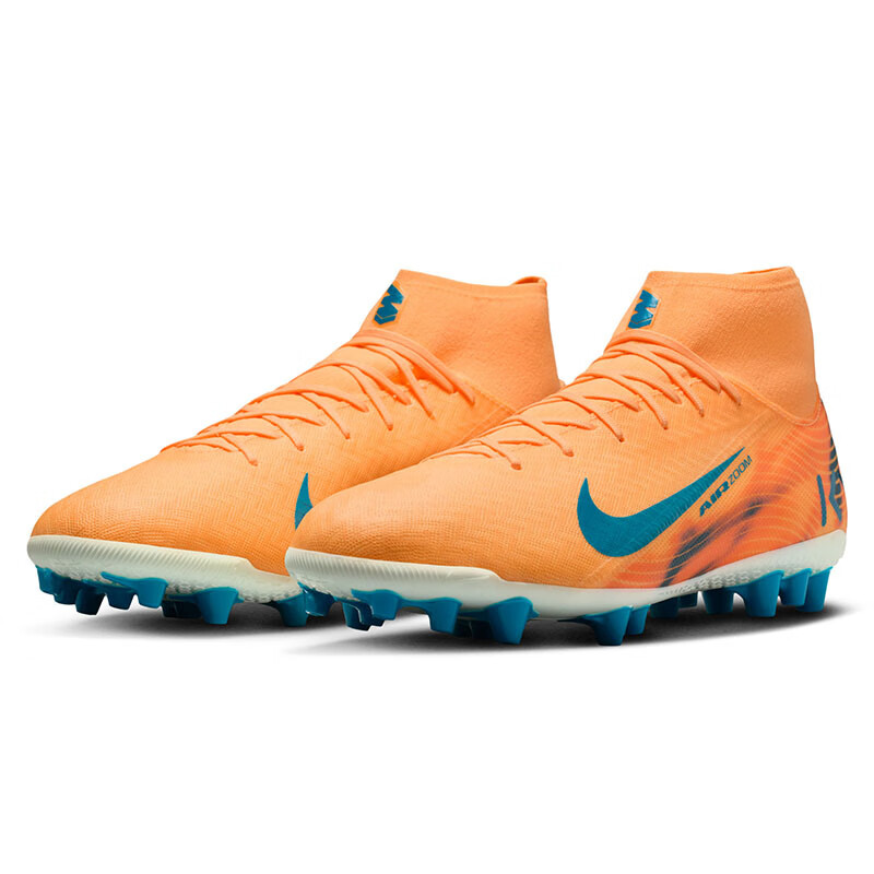 NIKE Men's Soccer Shoes Mercurial SUPERFLY 10 AG Cleats FQ8335-801 Orange Size 41