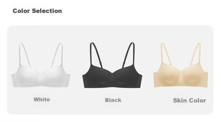 Maniform Three-Stage Teenage Girl Bra, High School And College Student Underwear, Anti-Exposure Brassiere 7