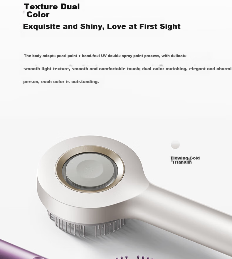 Mijia Head Massager Red Light Care Massage Comb Graphene Temperature-Sensing Intelligent Electric Scalp Massager Women's Day Gift Holiday Gift Box 15