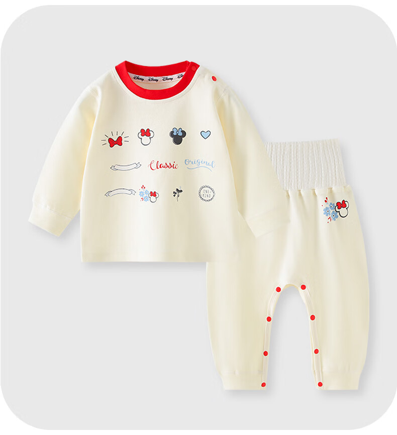 Disney Kids Pajamas Baby Cotton Autumn Clothes Boys Girls Homewear Set Infant Clothing Spring Autumn 100 4