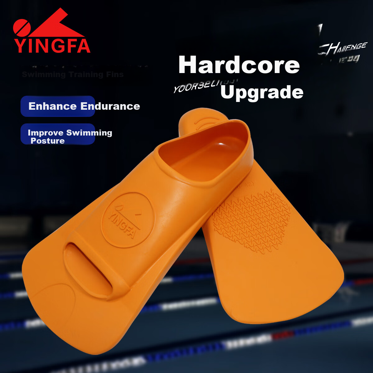 YINGFA Swimming Fins for Children And Adults, Comfortable, Durable, Professional, for Swimming, Snorkeling, Speed Training, Kick Aid, Soft Rubber Flippers