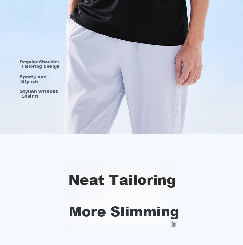 PEAK Polo Shirt for Men, Summer New Style, Sports Fitness Business Top, Breathable Casual T-Shirt, Loose Short Sleeve DF652241 44