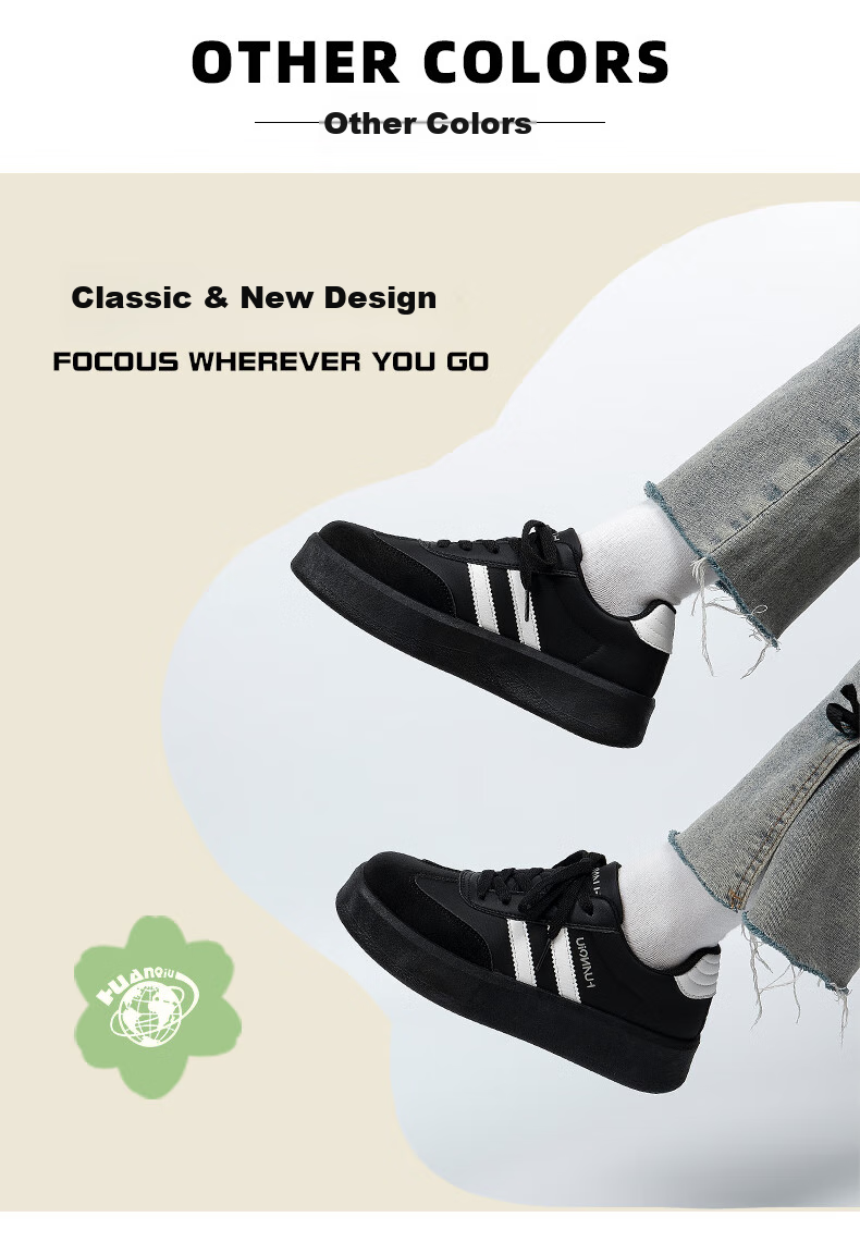 HUANQIU Women's Shoes, Trendy Versatile Sneakers for Women, 2026 New Summer Style, Women's Sports Casual Shoes, Thick-Soled Training Shoes for Wome 9