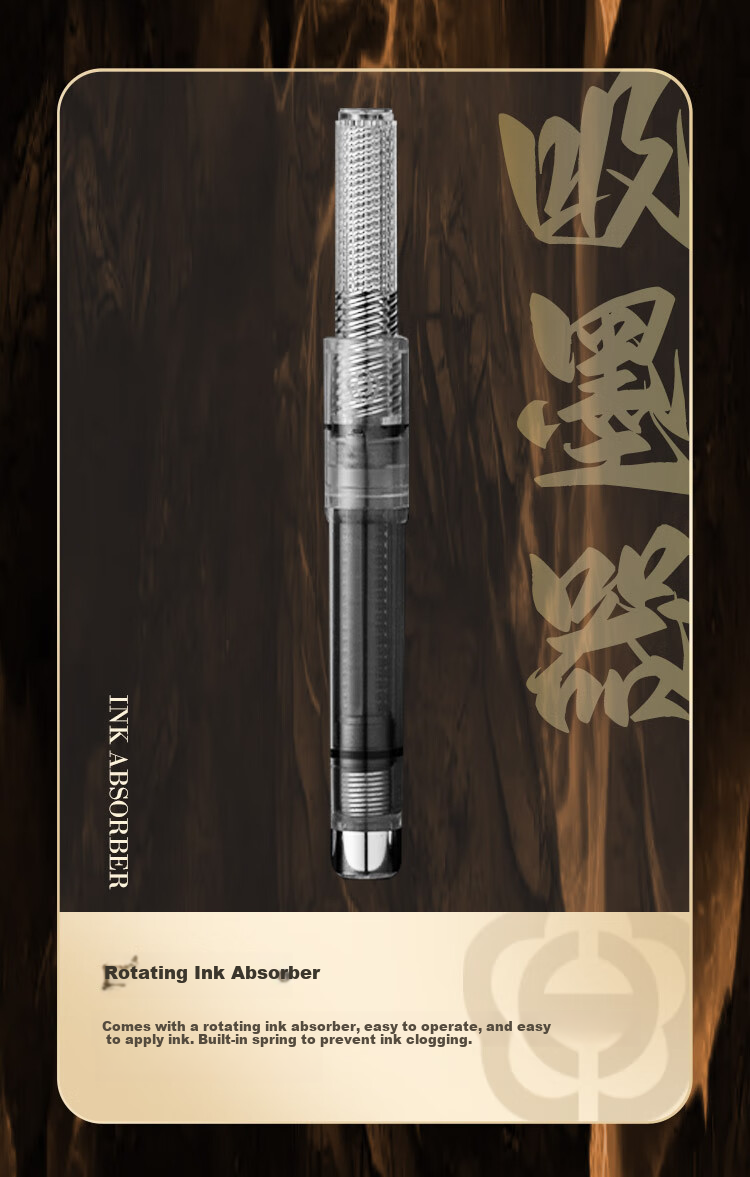 HERO Graduation Gift 3-in-1 Fountain Pen Signature Pen with Fine/Nib/Calligraphy Nib Graduation Student Birthday Gift for Men and Women E522 Moyun Elegant Collection Gift Box 12