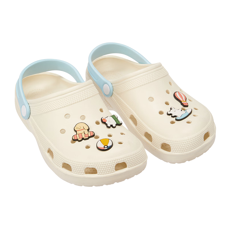 MINISO Line Dog Series Women's Fashion Slippers, White, Size 39-40