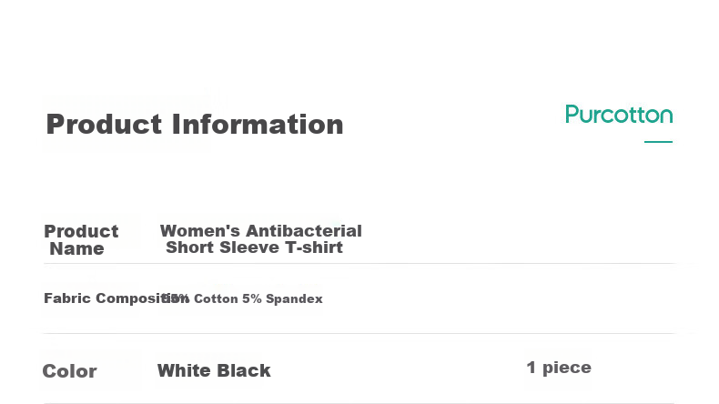 PurCotton Antibacterial Base Shirt Couple Unisex V-Neck T-Shirt Vest Camisole 8