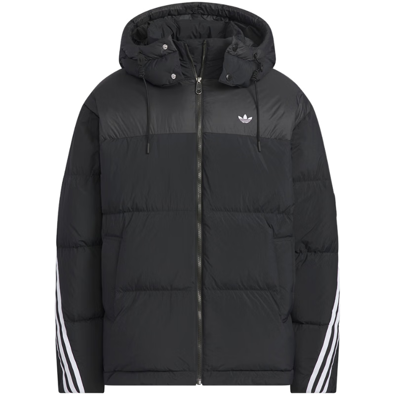 Adidas Originals Men's 3S PUFFER DOWN Short Down Jacket KC0173 Black XL
