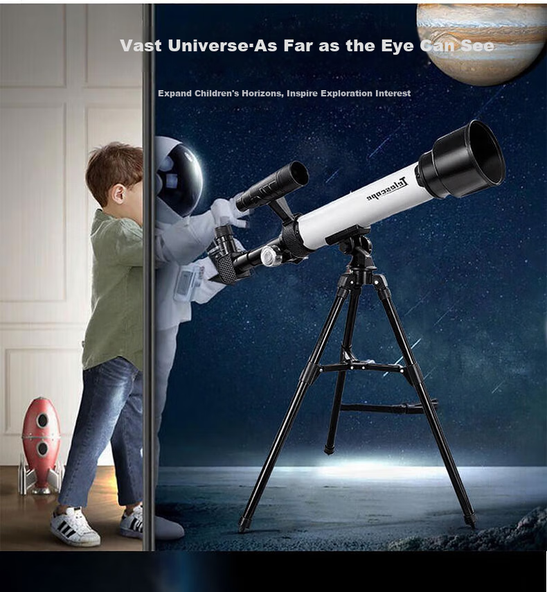 Huge Astronomical Telescope, Stargazing And Moon Viewing, High Magnification, High Definition, Professional, Elementary School Students' Introduction, Children's Toy, Children's Day Gift 13