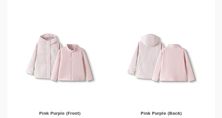 BALABALA Children's Clothing Cotton Jacket for Boys And Girls, 2026 New Spring Water-Repellent Coat, Warm Padded Outerwear, Fashionable 43
