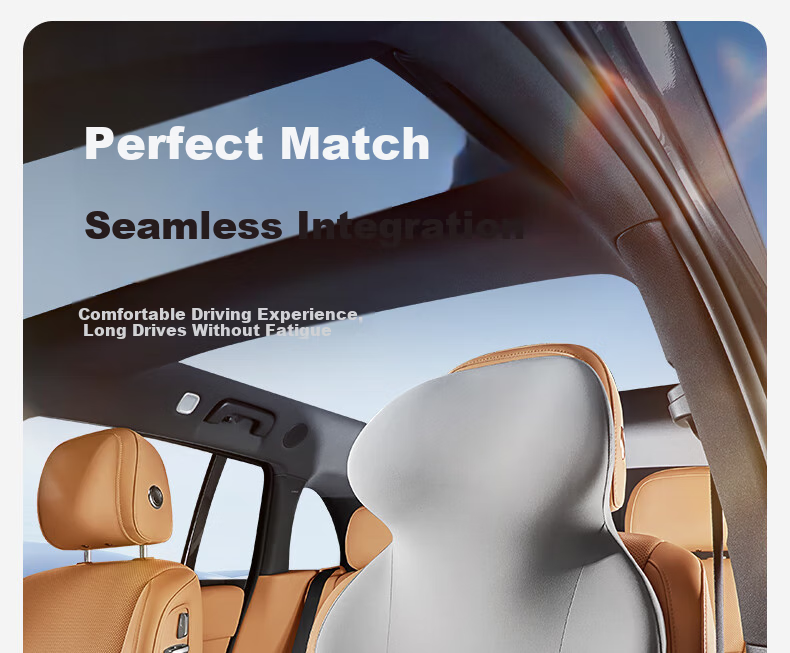 Qiaoshi Car Headrest, Neck Support Pillow for Vehicle Seats, Integrated Neck Pillow for Maibahe And Tesla Seats 32