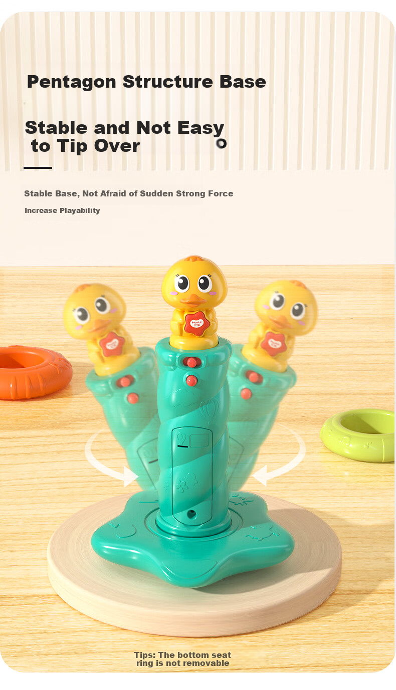 HuiLe Toys Montessori Busy Board Early Education Baby Toy for 1-3 Years Old Boys and Girls Birthday Gift 9