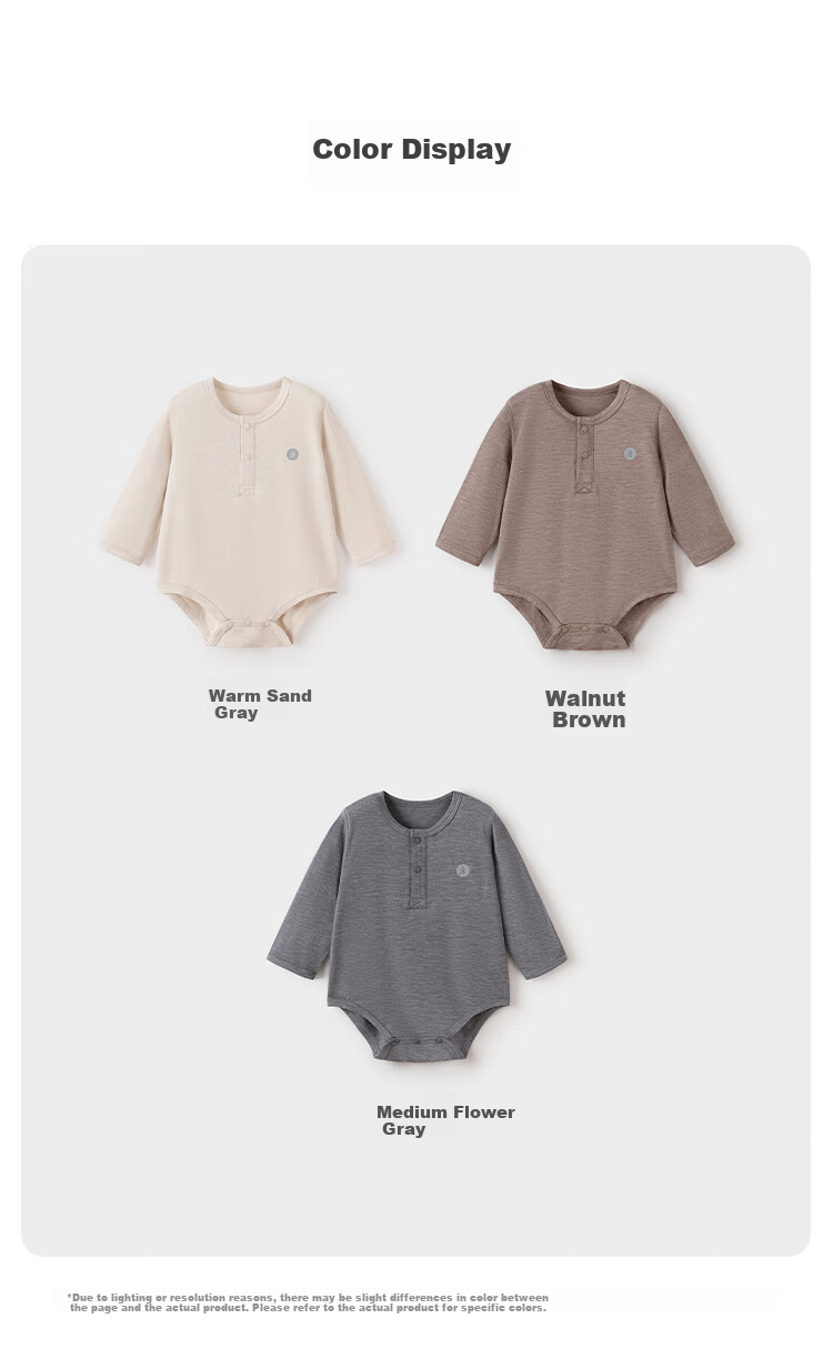 Babylove Infant Bodysuit, Spring And Autumn Undershirt, Unisex Baby Triangle Romper, Lightweight And Warm Sleepwear, Loungewear 10