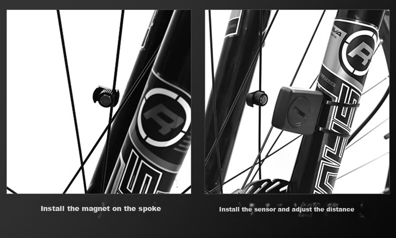 FOREVER Bicycle Cycling Computer, Suitable for Mountain Bikes And Road Bikes, Universal Smart Computer, Long Battery Life, Rain And Dust Resistant, Portable 9