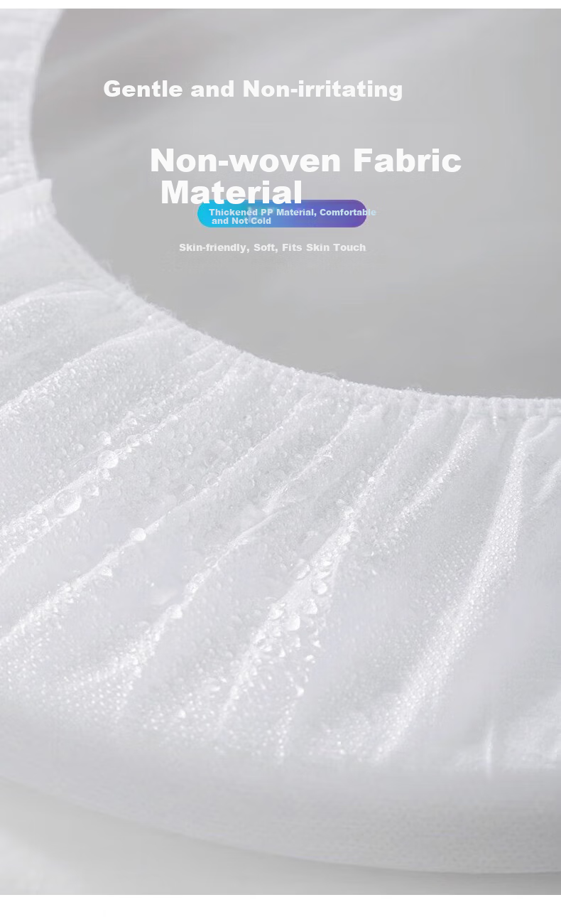 Xingfang Disposable Toilet Seat Covers, 10-Pack, Essential for Travel And Business Trips, Clean And Hygienic, Individually Wrapped, Portable, Water-Resistant And Dirt-Proof 4