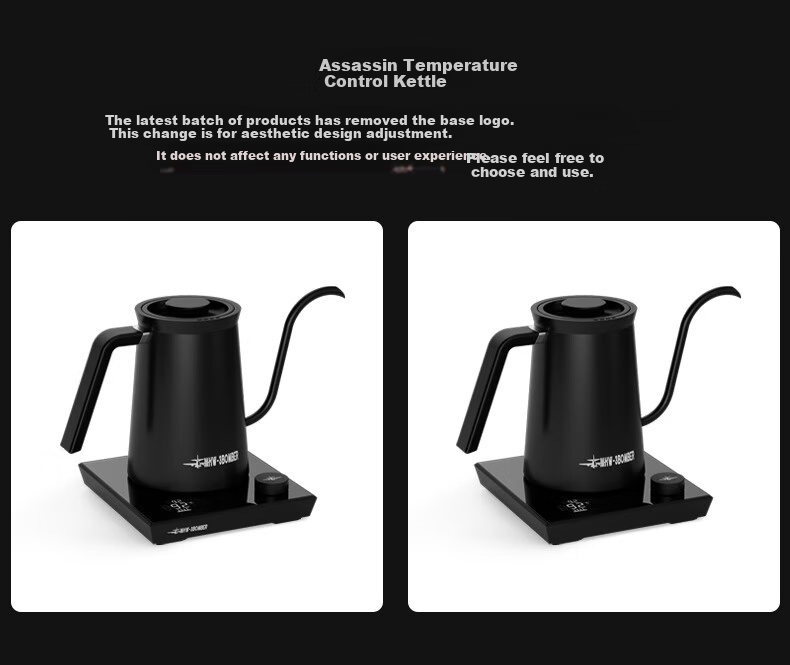 MHW-3BOMBER Assassination Bomber Temperature-Controlled Pour-Over Kettle, Electric Heating Pour-Over Flow Control Smart Coffee Kettle, Home Electric Water-Heated Tea Maker 1