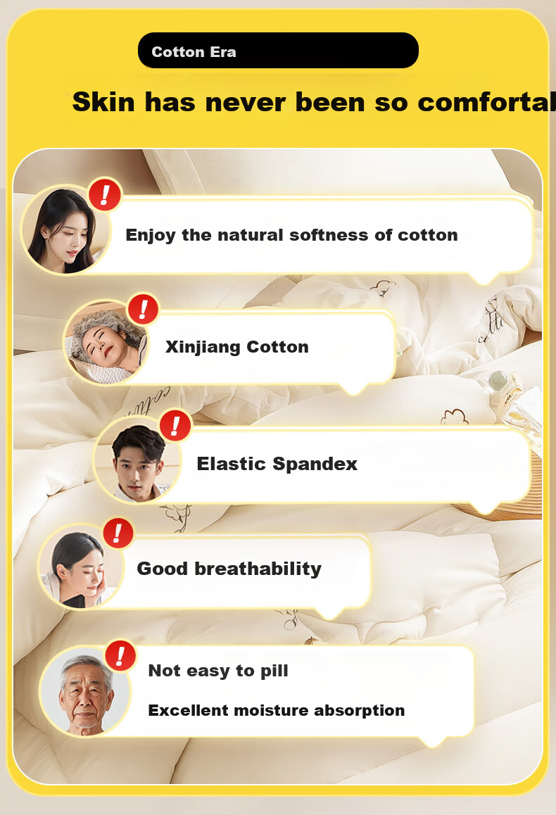 SleepHero 100% Natural Xinjiang Cotton Mattress Pad, Extra Thick 3 Jin National Standard Class A, Suitable for Students All Seasons, 90x200cm 2