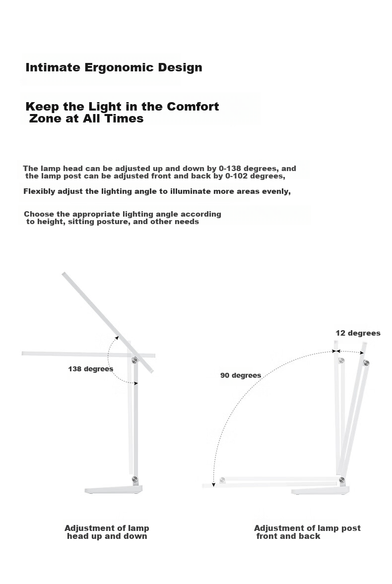 Hongmengzhixuan Dalun Eye-Protection Study Desk Lamp AAAA Grade Dorm Bedside Smart Eye-Care Lamp with WiFi And Bluetooth Dual Control 24