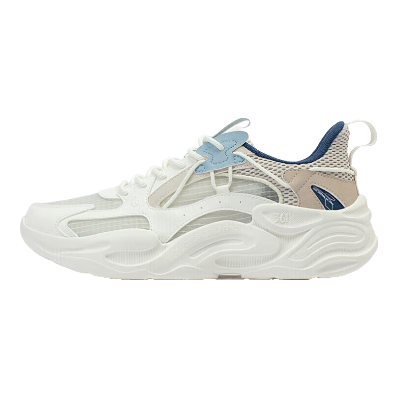 361° Men's Sports Shoes, Pengpai Spring And Summer Breathable Retro Thick-Soled Dad Casual Shoes Running Shoes 672326765-1