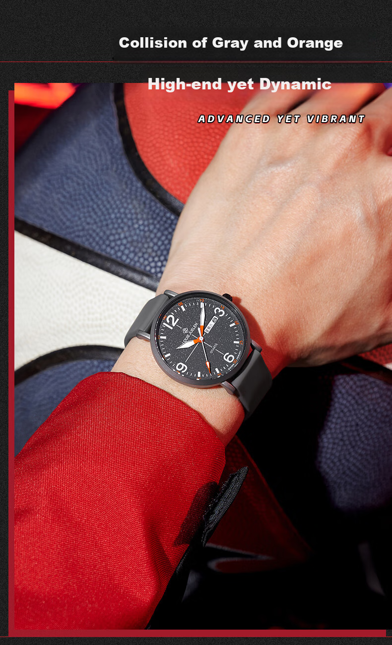 GEORGCOUNT Watch for Men, 2025 New Model, Specially Designed for Middle And High School Students' Exams, Suitable for Top Students, Civil Servants, Postgraduate Entrance Exams, Quiet Operatio 17