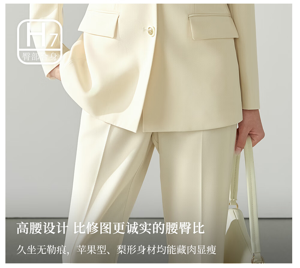 Miss Bird Women's Winter Suit Set Professional Interview Formal Workplace High-End Commuter Blazer Jacket 2