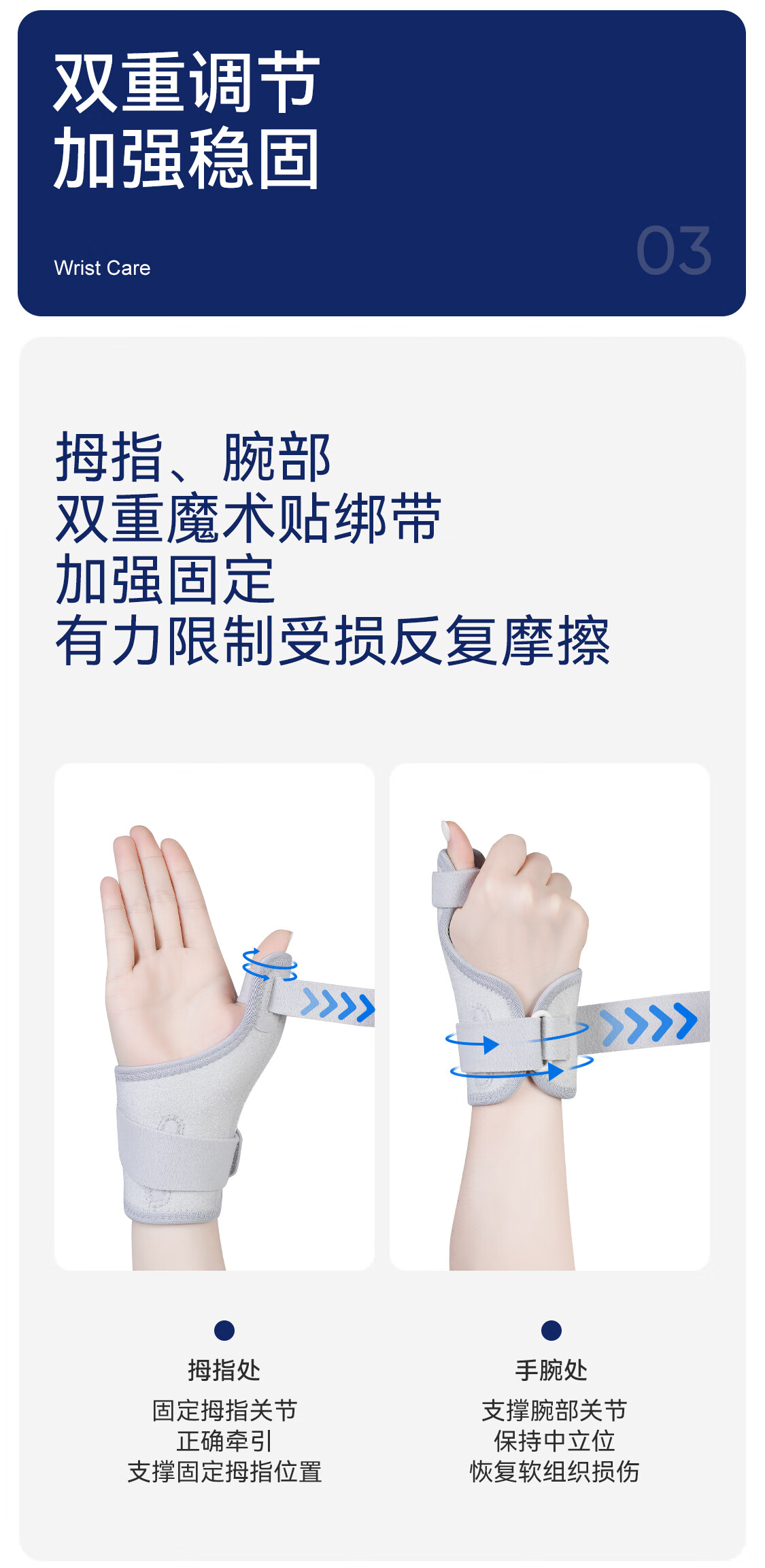 NAILEKESI N Tendonitis Wrist Brace Sprain Wrist Strain Finger Fracture Wrist Joint Support Medical TFCC Brace 6
