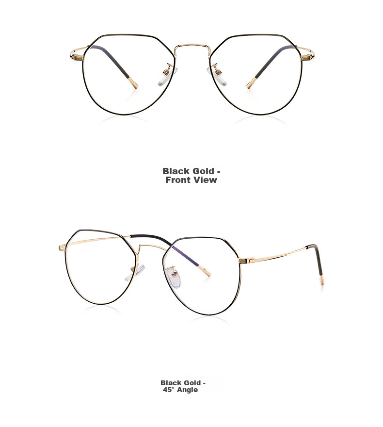 Mr.PuTian Anti-Blue Light Glasses, Anti-Radiation Flat Lens Glasses for Men And Women, Suitable for Myopia, Can Be Fitted with Prescription Lenses, Protects Eyes from Mobile Phones And Computers 12