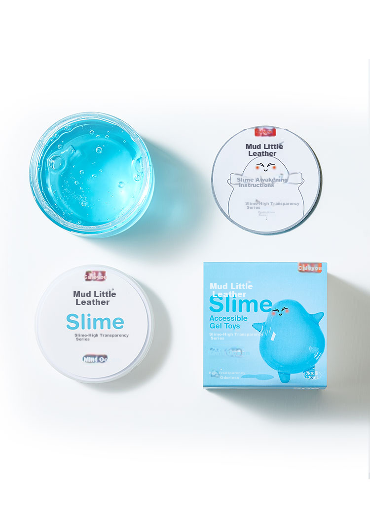 Coloyou Liquid Glass Slime, Non-Toxic Children's Slime, Rubber Mud, Bubbly Gel, Non-Newtonian Fluid, Gift 13