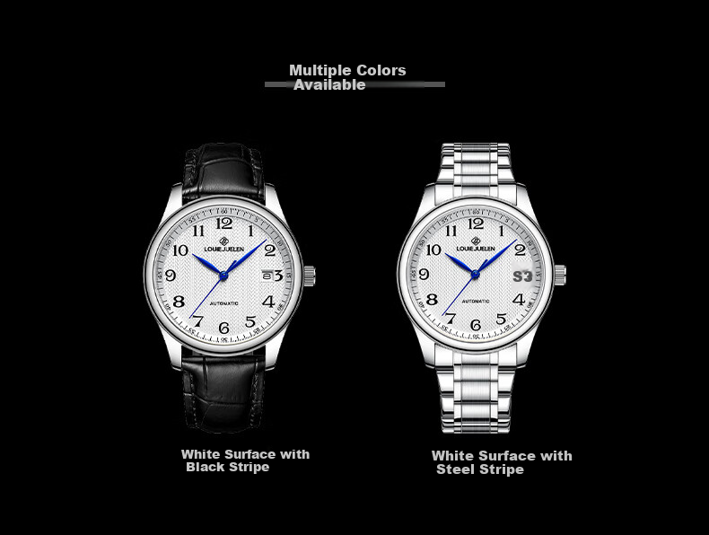 GEORGCOUNT Men's Watch, Silent Exam-Specific Fully Automatic Watch for Men, Suitable for Civil Servants, Postgraduate Entrance Exams, Middle And High School Students, Quartz Watch for Me 11