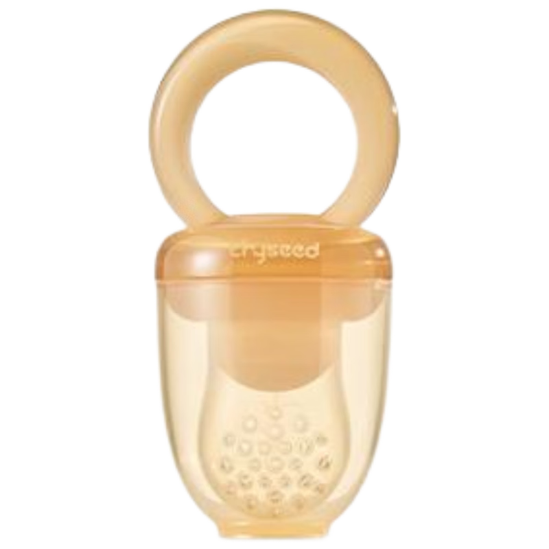 Shixi Baby Fruit Teether for Ages 6-9 Months And Above, Food Grade Fruit Puree Chew Toy Bag, Complementary Feeding Tool