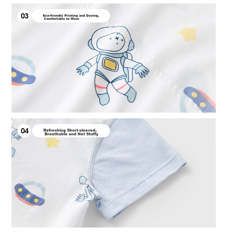 Beitaisi Baby Clothes, Summer Thin, for Boys And Girls, Cotton Onesie, Newborn Romper, Short-Sleeve Pajamas, Air Conditioning Wear 20