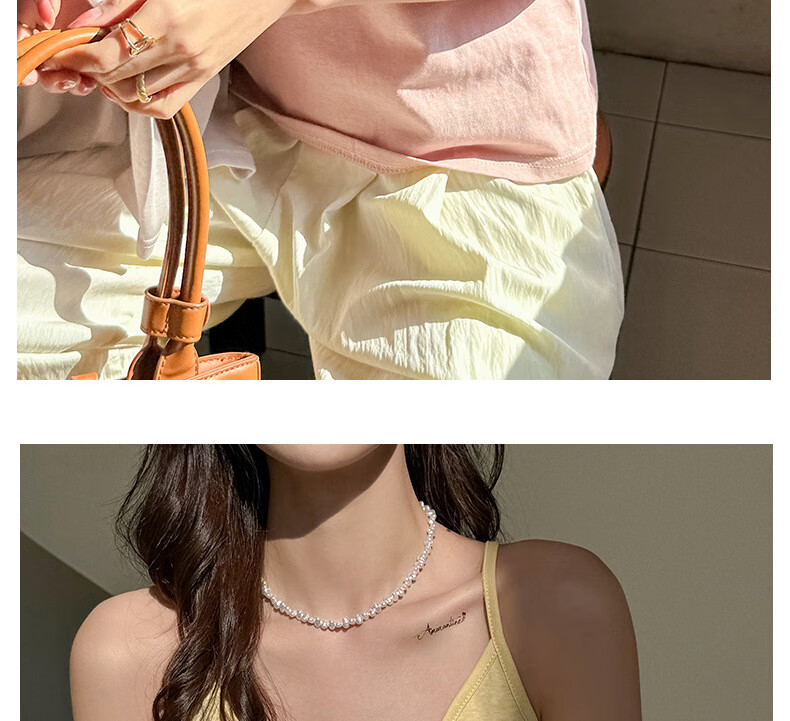 LangSha Korean Style Small Strap Vest Women Snowflake Cotton Sexy V-Neck Base Layer Outerwear Fashion Loose Belly Cover Top Female 26