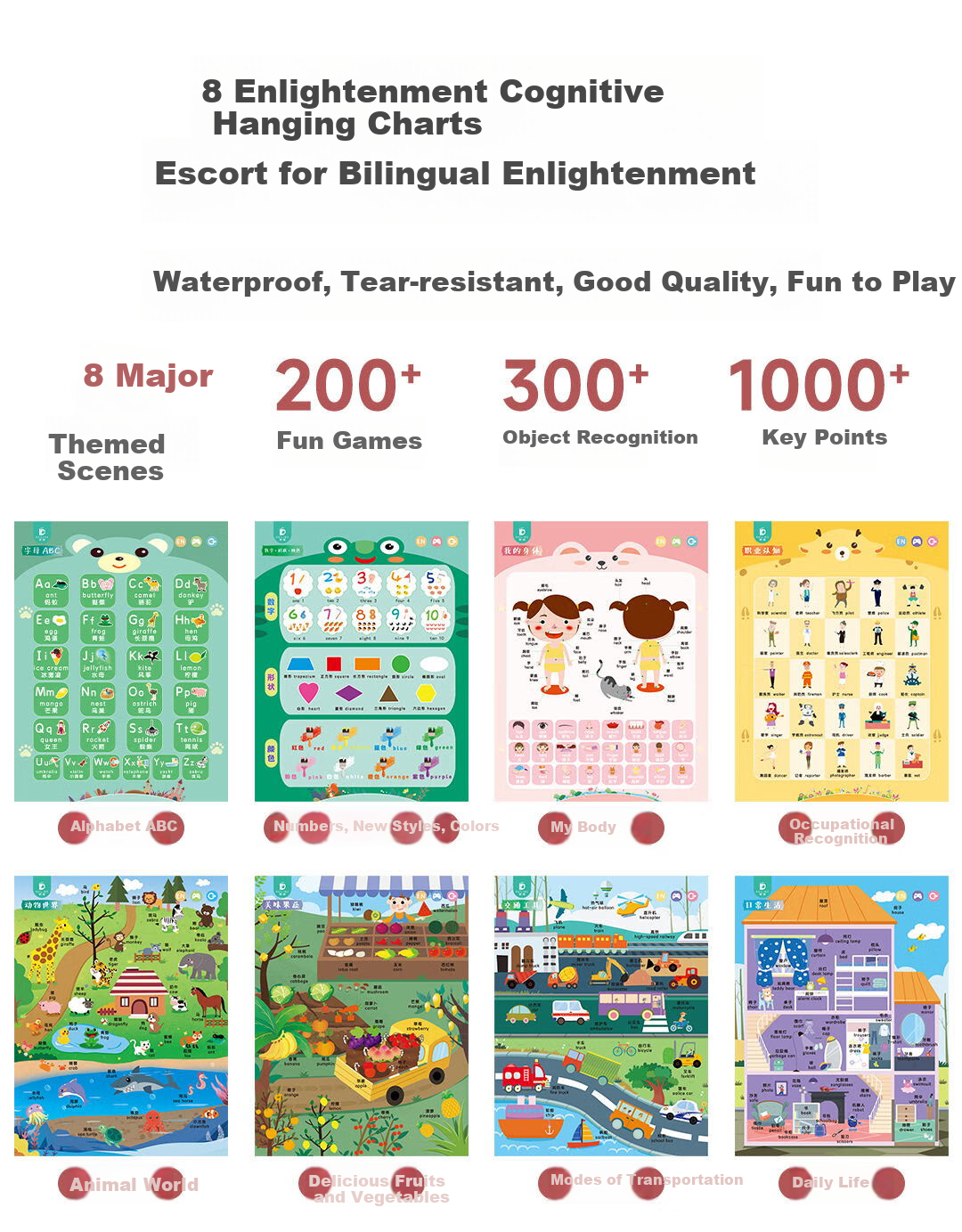 Bei Lin Peppa Pig English Picture Books, Original Animated Audio Storybooks with Dialogue, 10 Volumes, Point-And Version, Birthday Gift 15