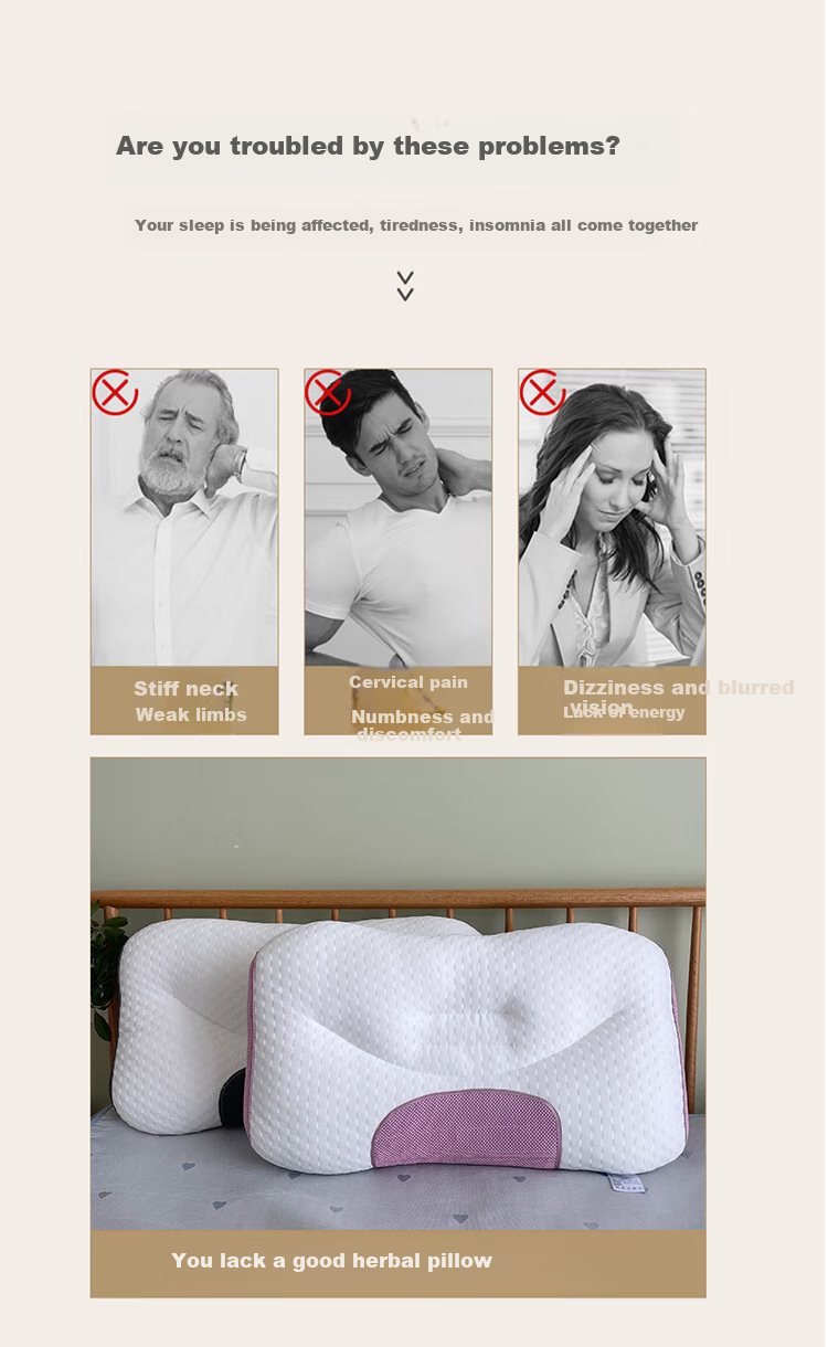 I-WILL Buckwheat Pillow for Student Dormitory Or Home Use, All-Cotton Composite Neck Support Low Pillow, Single Pack, 48*74cm 2