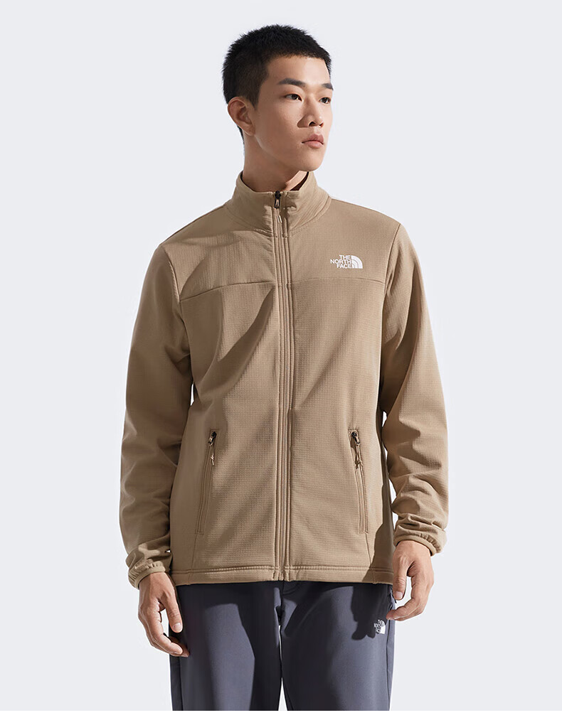 The North Face Men's Cedar Trail Autumn Outdoor Sports Casual Warm Fleece Stand Collar Jacket 8FJ2 2