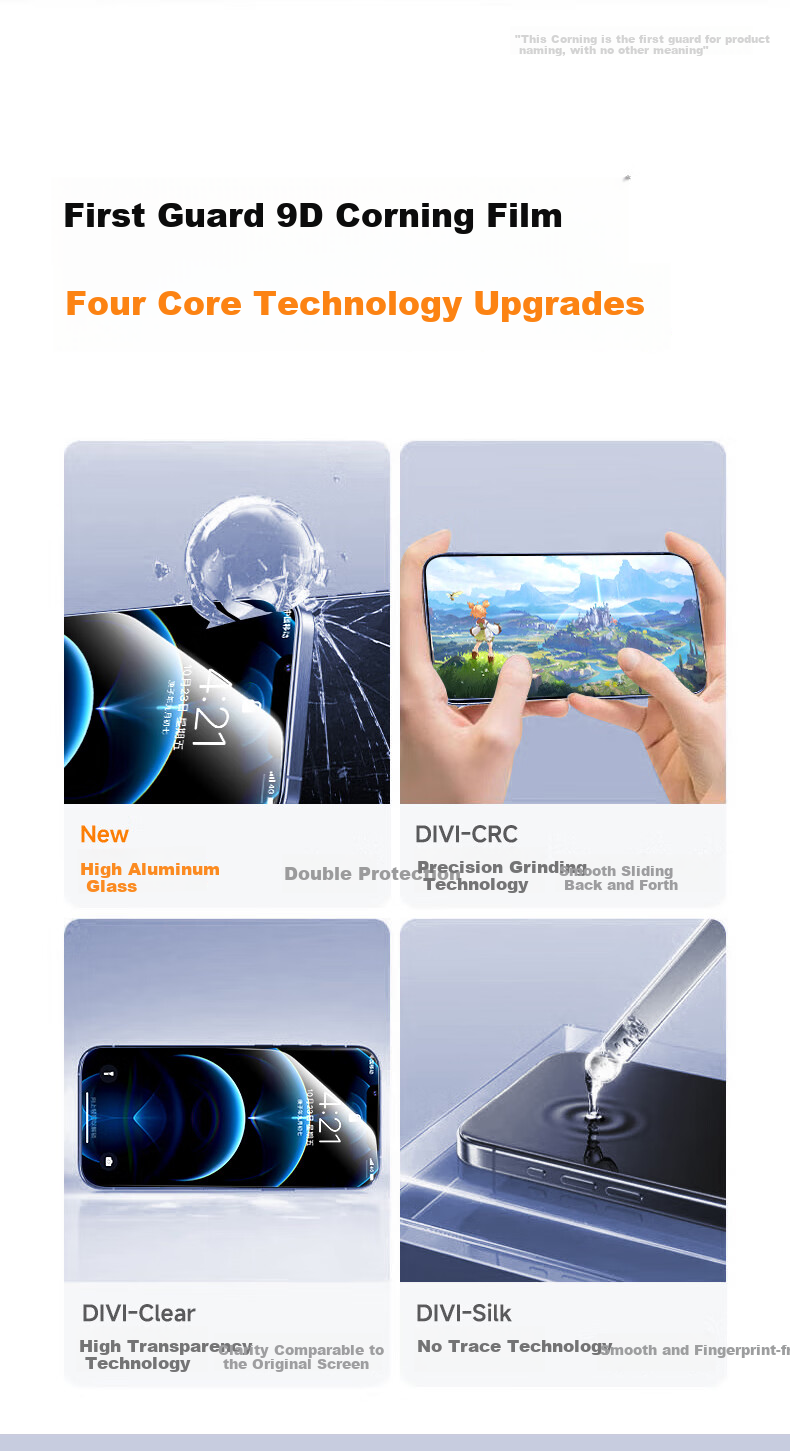 DIVI [Dust-Free Installation Screen Protector] for Apple IPhone 11/XR Tempered Glass Film, Full Screen HD Anti-Explosion Anti-Drop Anti-Fingerprint Smooth Touch Feel Dust-Free Installation 1 Piece 9