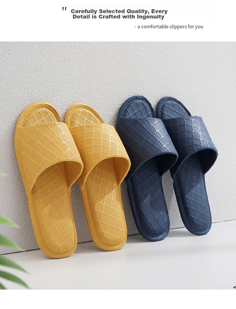 GUOLUOFEI Travel Foldable Portable Ultra-Light Slippers for Hotel Summer Use, Men And Women, Pink, Size 36-37 6