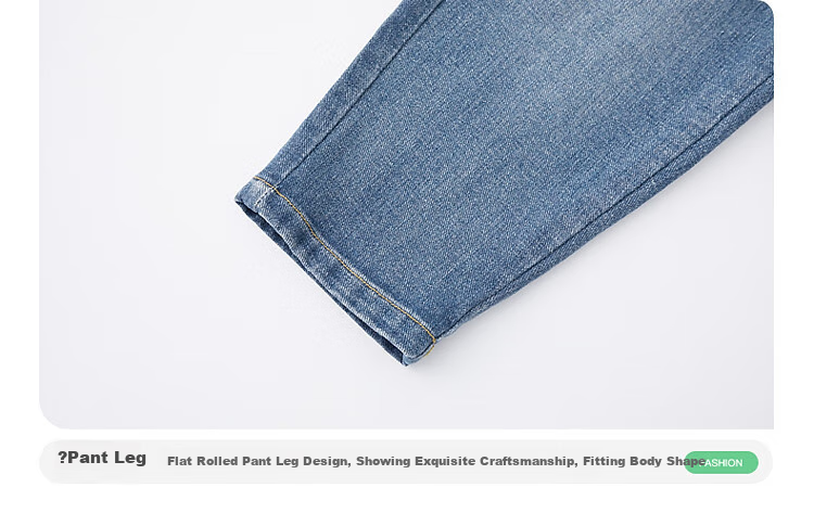 Duoduojia Boys' Jeans, Spring And Autumn Style, Versatile Fashion Casual Pants, Children's Soft Washed Loose Long Trousers 33