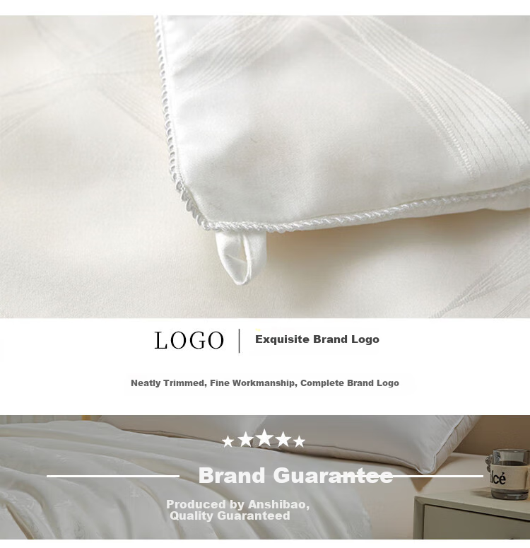 SOMERELLE 100% Natural Silk Comforter, All-Season Two-In Mother-Daughter Duvet, 220*240cm, Approximately 3.7+5.7 Ji 9