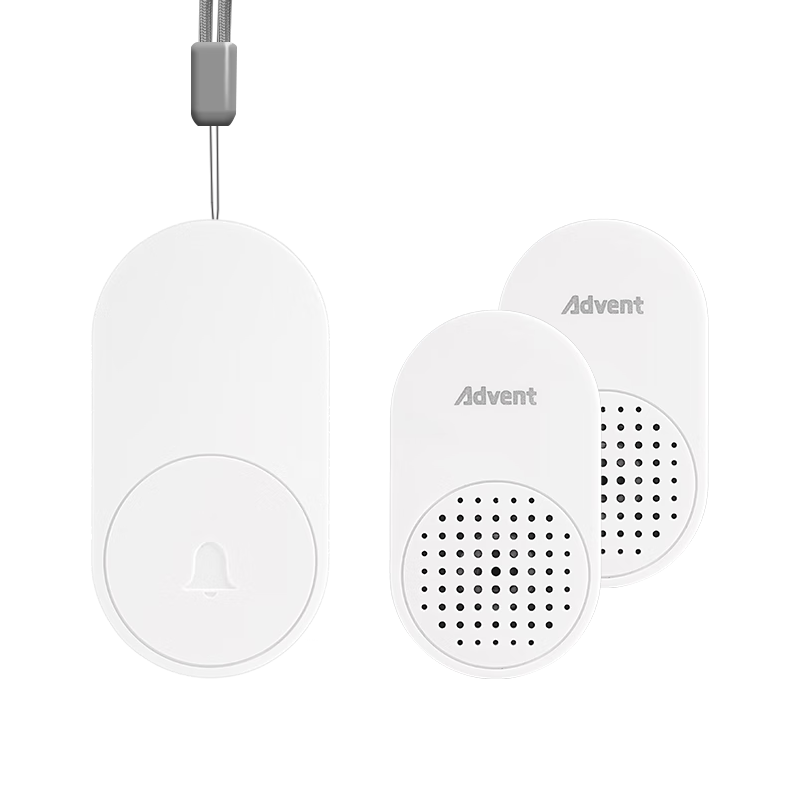 Advent G-313H Wireless Doorbell, Smart Home Doorbell for Elderly Call Button, Hospital Bed Call Button with Two-Way Communicatio