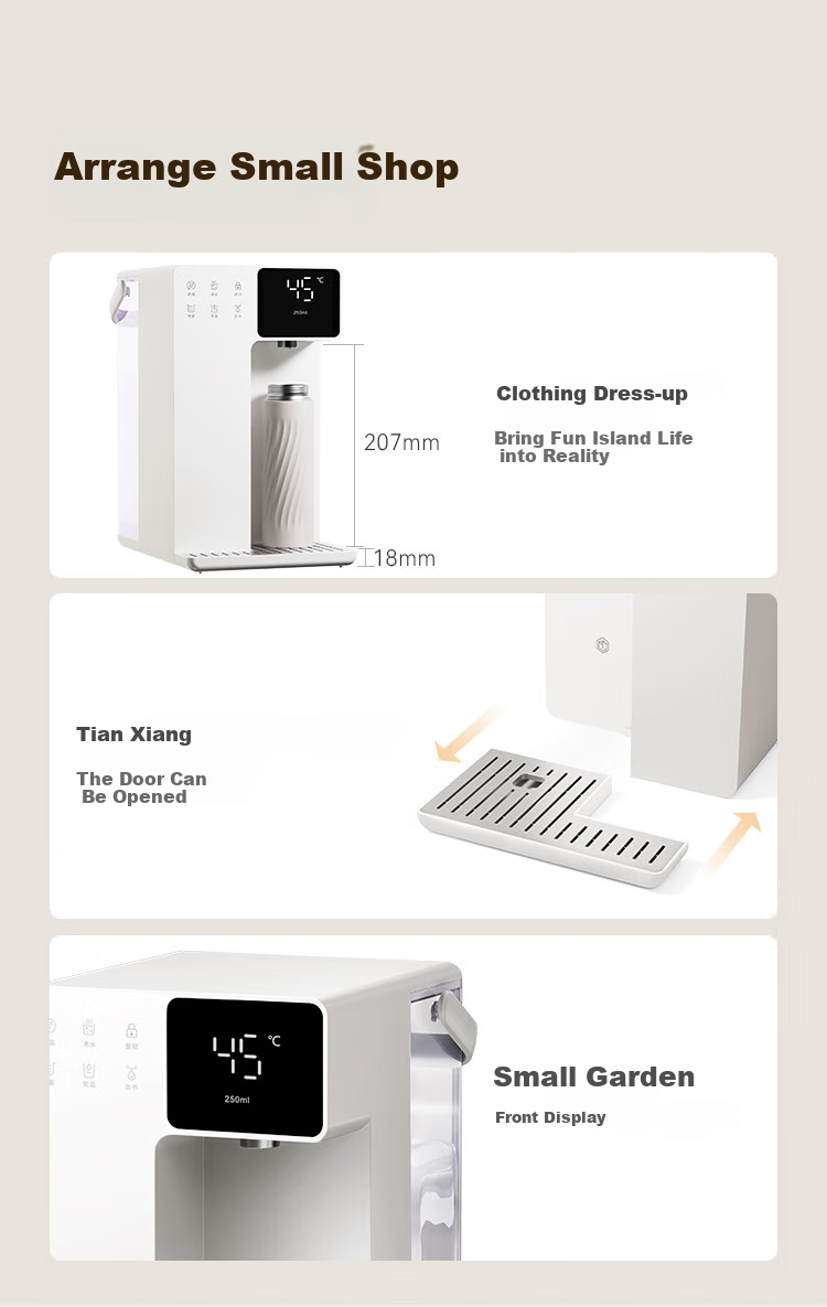JD Original Yanshi Water Dispenser with Heating And Cooling Function, Home Desktop Small Direct Drinking All-In Kettle, 3-Second Instant Heating, 4L Antibacterial Water Tank, Annual Meeting Administrative Procurement 15