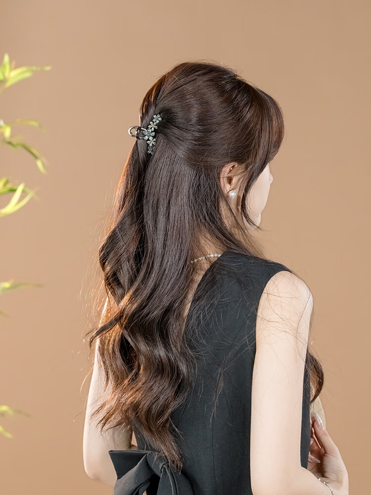 CHIMERA Flower Hair Claw Clip for Thin Hair, Bobby Pin, Shark Clip, Hair Clamp, Birthday Gift for Women 1