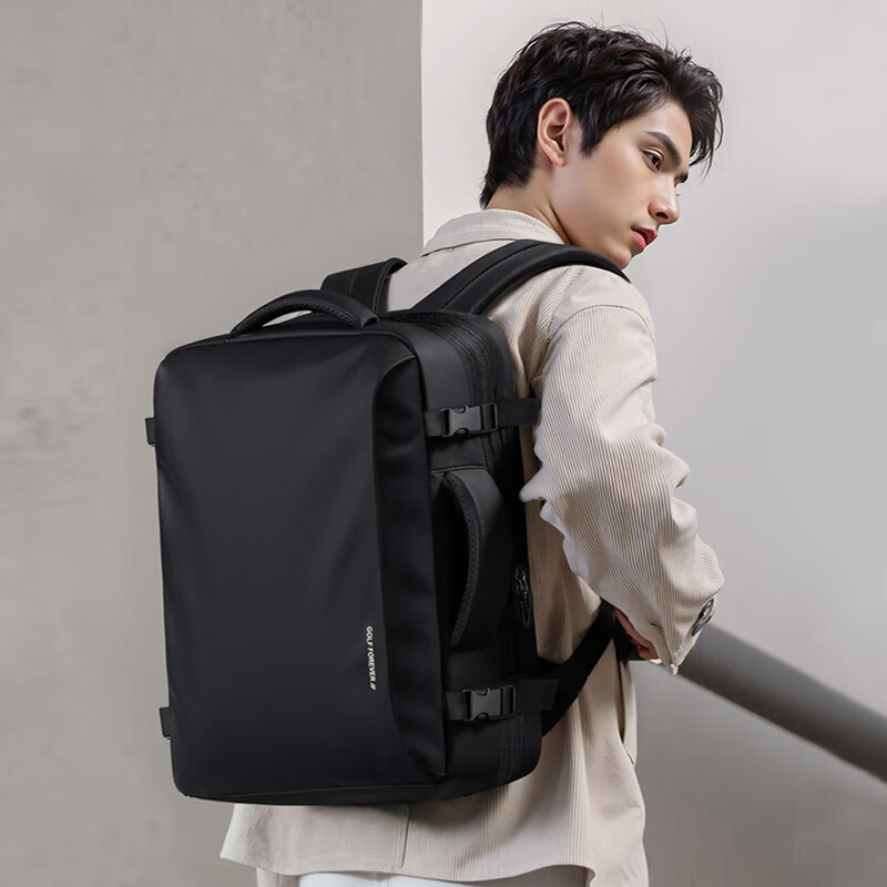 GOLF Men's Expandable Backpack Travel Laptop Bag 16/17.3 Inch Briefcase Luggage Bag