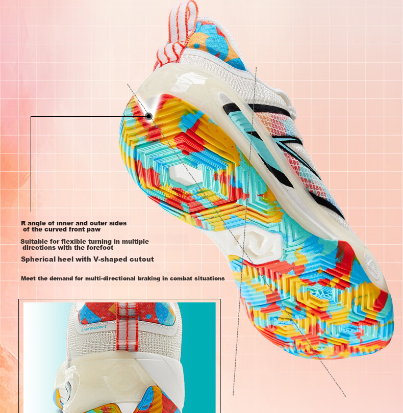 PEAK Challenger 3.0 Basketball Shoes Men's Autumn Professional Shock Absorption Anti-slip Sports Shoes DA540031 14