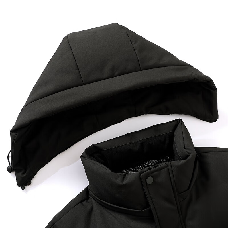 Snow Flying [Goose Down Series] Men's Short Down Jacket with Detachable Hood 2025 New Fashion Casual Cold-Resistant Down Coat
