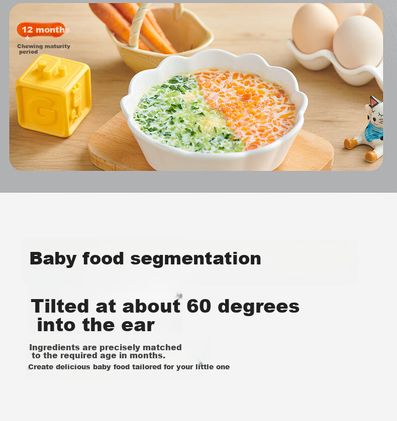 SUPOR Baby Food Processor, Puree Maker for Different Age Groups, Baby Food Preparation Machine, Baby Food Tool with 8 Blades And Single Cup, Single Blade, FB16A 11