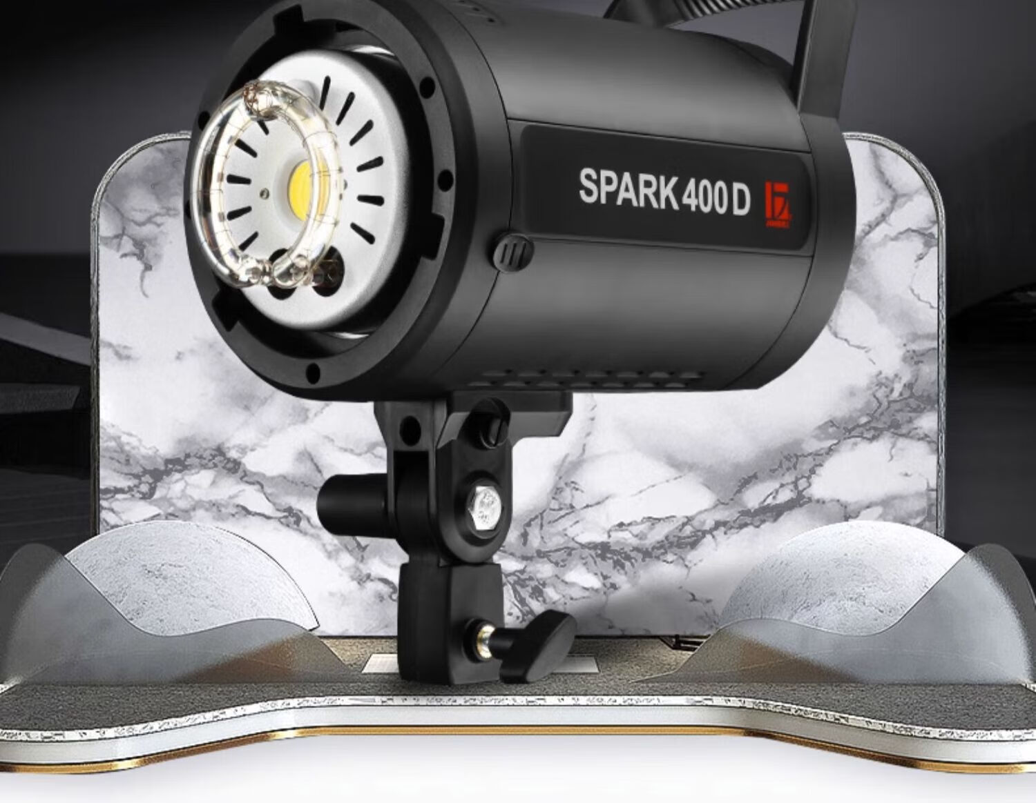 JINBEI SPARK-400D Fourth Generation Photography Studio Kit, Indoor Flash 400W, for Clothing Portrait ID Photos, Fill Light, Photography Studio Camera, Still Life Product Shooting Special Lighting 4