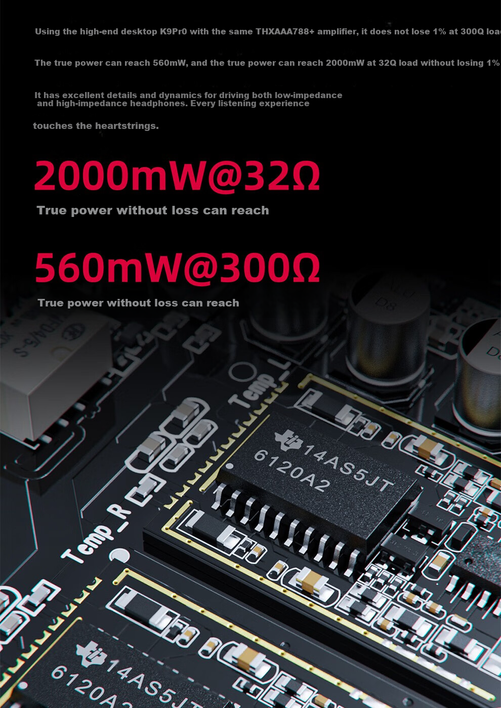 FiiO K7 Desktop Decoding Headphone Amplifier, DSD Decoder All-In Headphone Power Amplifier, HiFi Decoder, Black Decoder 6
